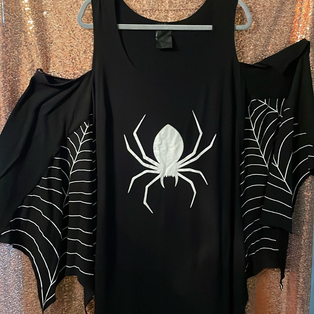 Leg Avenue Jersey Spiderweb Dress